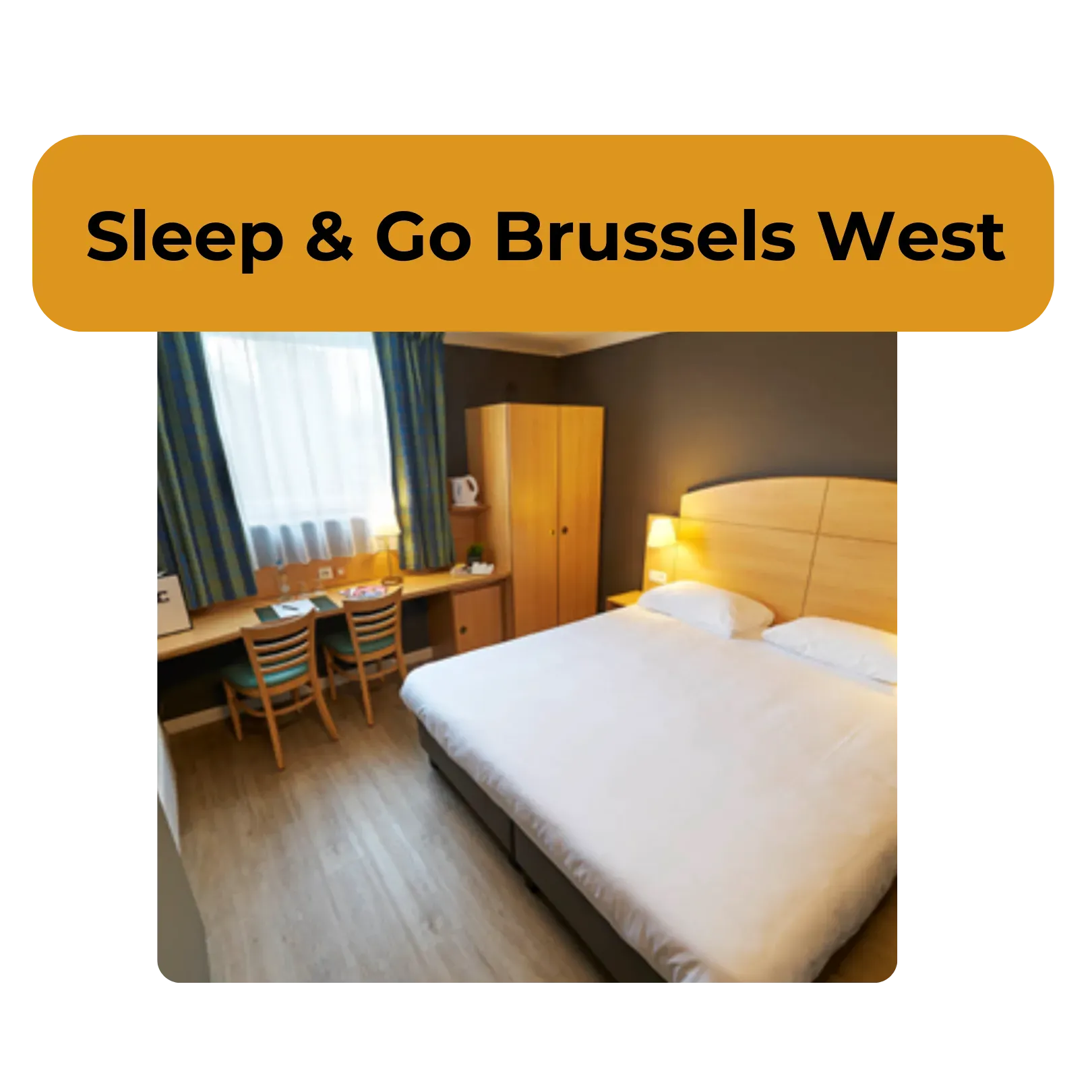 Over Be-Housing | Sleep & Go Brussels West